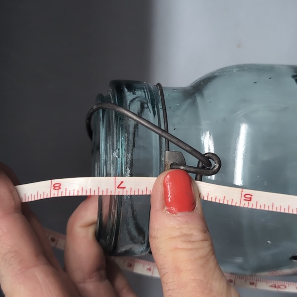 Atlas E-Z Seal  Vintage Glass Jar With Bale - Picture 4 of 4